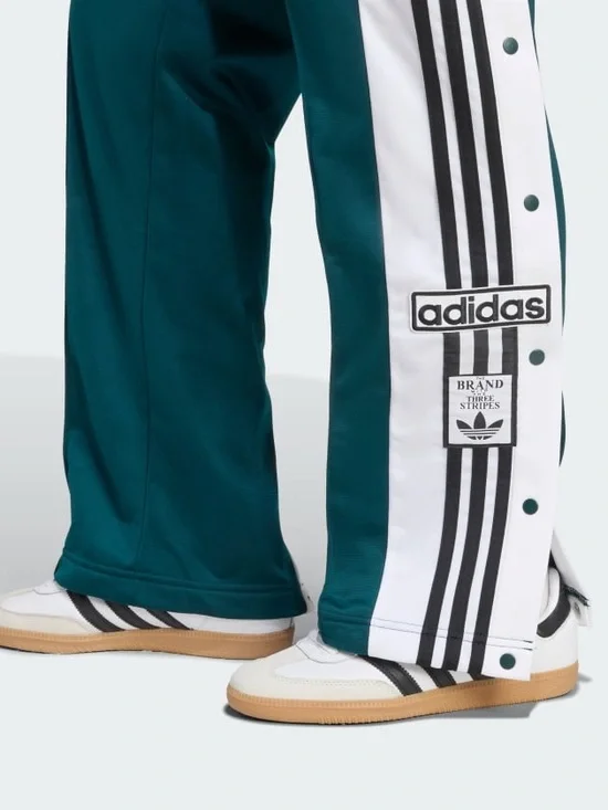 NWOT adidas Adibreak Track Pants Aurora Ivy Black Large - Picture 1 of 11